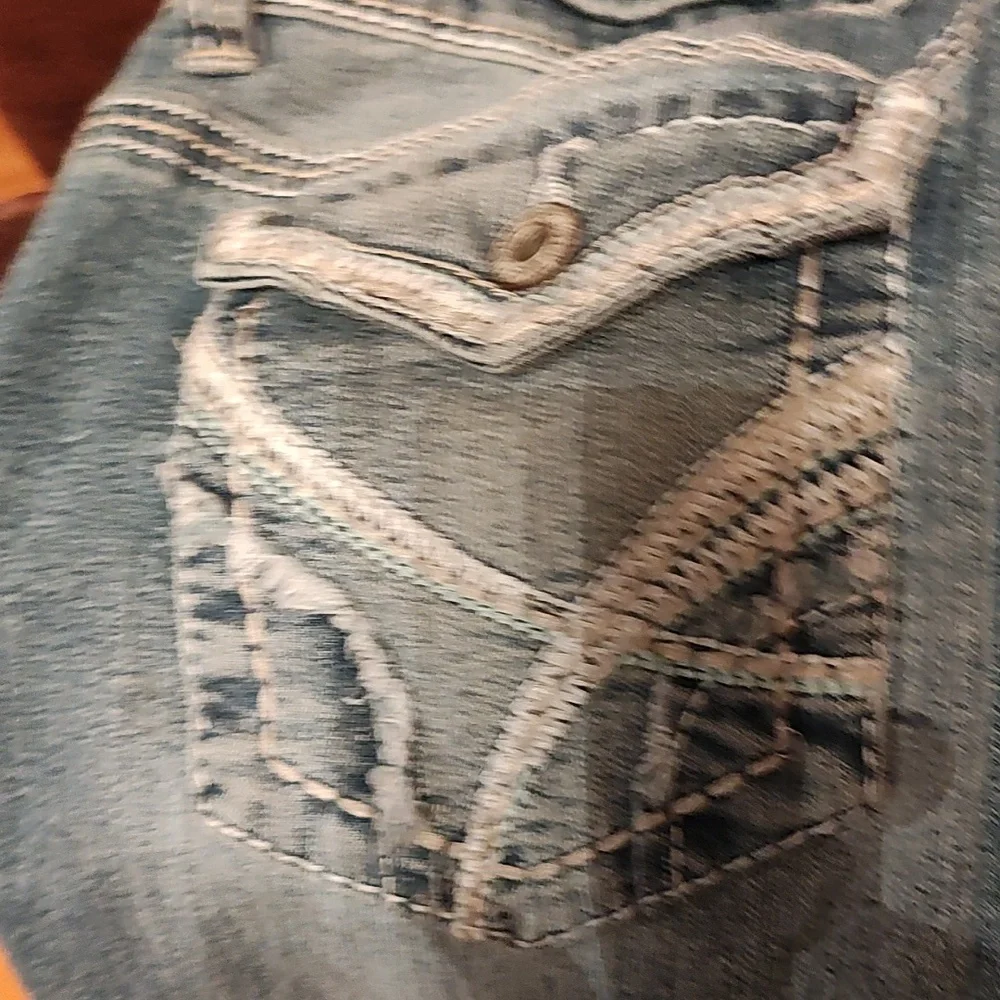 Rue21 juniors denim shorts size 7/8 - Picture 5 of 6